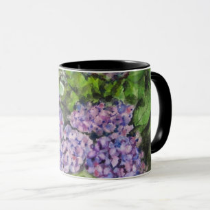 Hydrangea Flowers Mug