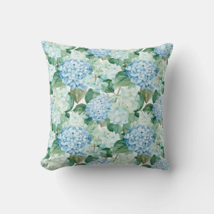 Hydrangea Flowers Pillow