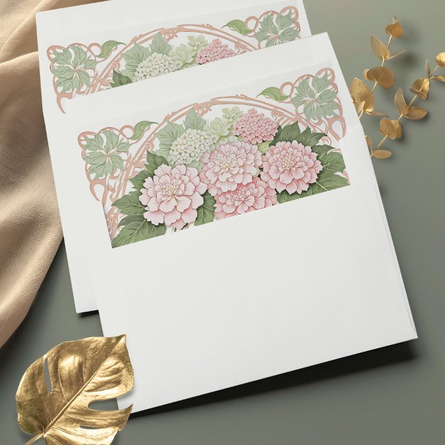 Hydrangea Garden Envelope Liners (Creator Uploaded)