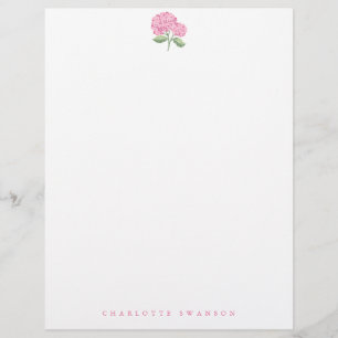 Hydrangea Garden Letterhead