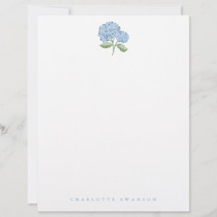 Hydrangea Garden Letterhead