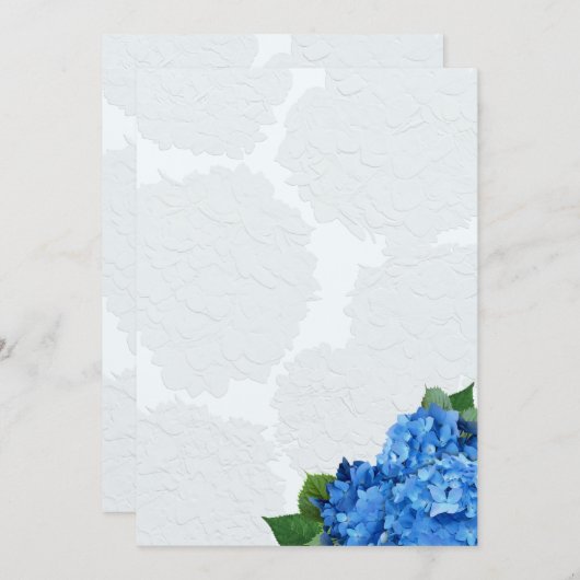 Hydrangea Garden Romance Blank Kraft (Front/Back)