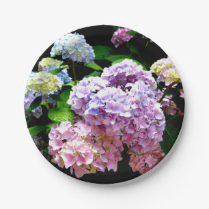 Hydrangea Gardens Paper Plates
