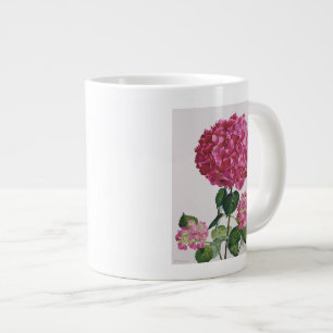 Hydrangea Giant Coffee Mug