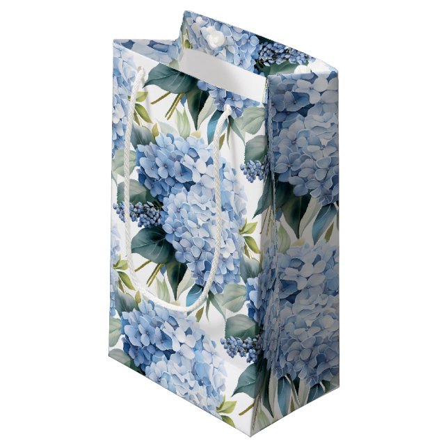 Hydrangea Gift Bag (Front Angled)