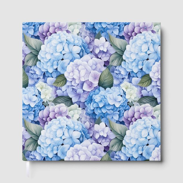 Hydrangea Guest Book (Front)