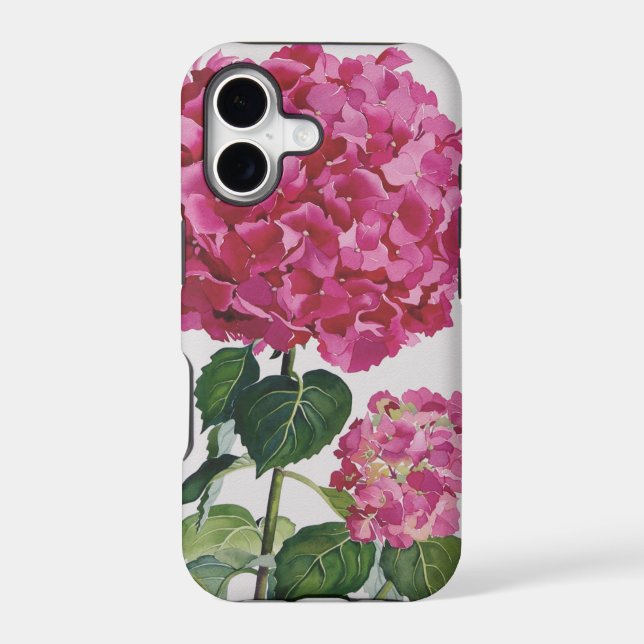 Hydrangea Iphone Case (Back)