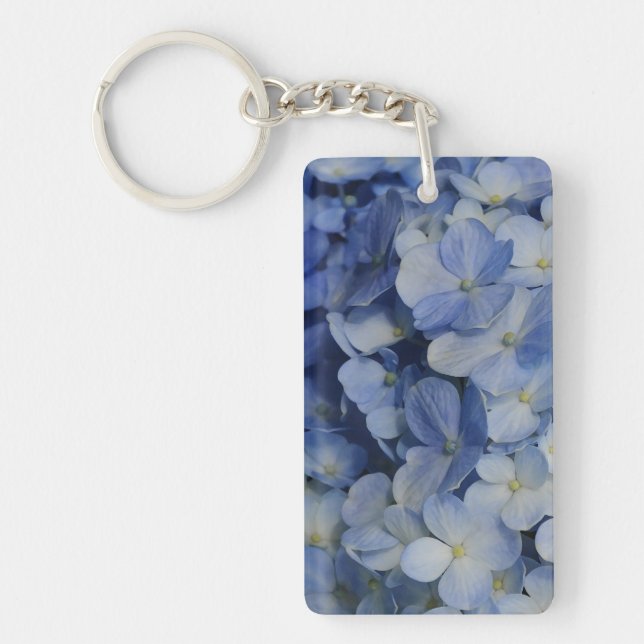 Hydrangea Keychain (Front)