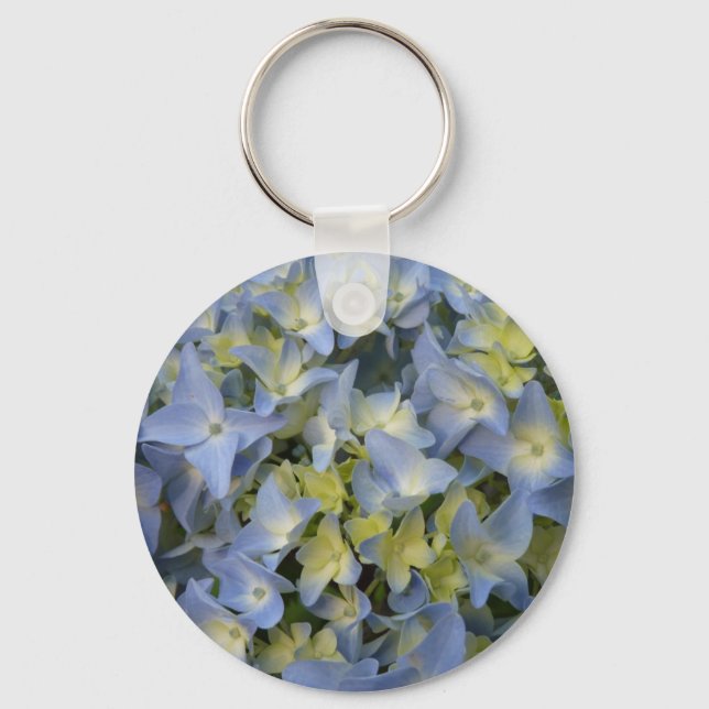 Hydrangea Keychain (Front)