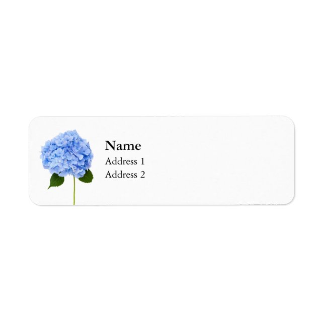 Hydrangea Label (Front)