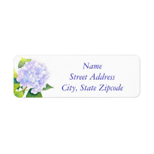 'Hydrangea' Label