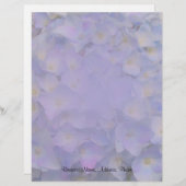 Hydrangea Letterhead (Front/Back)