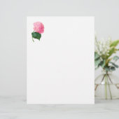 Hydrangea Letterhead (Standing Front)