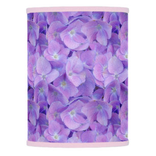 Hydrangea Lilac Lamp Shade