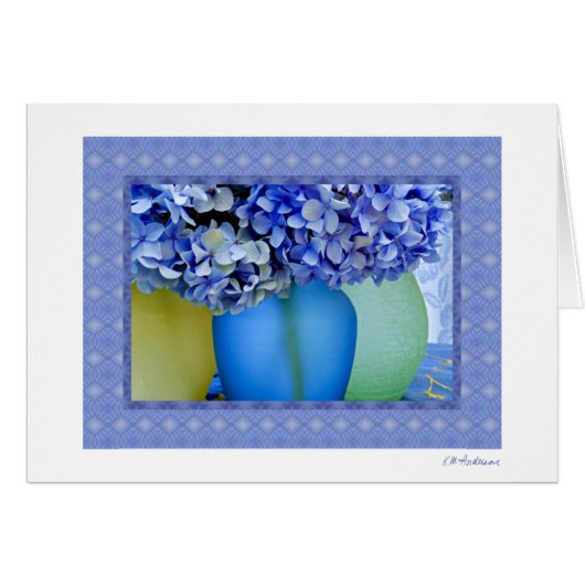 Hydrangea medley I Cards (Front Horizontal)