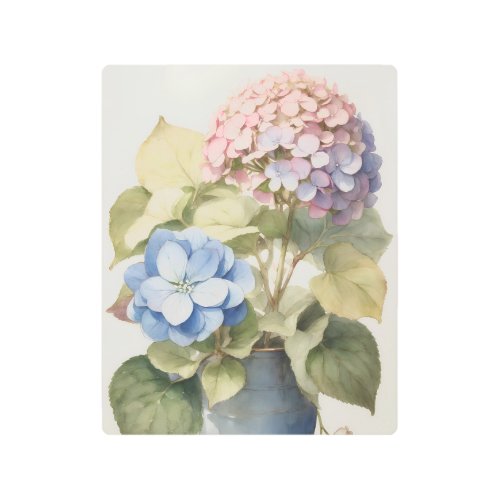 Hydrangea Metal Print