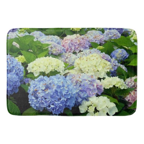 Hydrangea Mix_Large Bath Mat