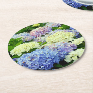 Hydrangea Mix-PAPER PARTY COASTERS