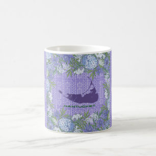 Hydrangea Mug, Nantucket Hydrangeas, Cape Cod Coffee Mug