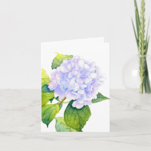 Hydrangea Note Card
