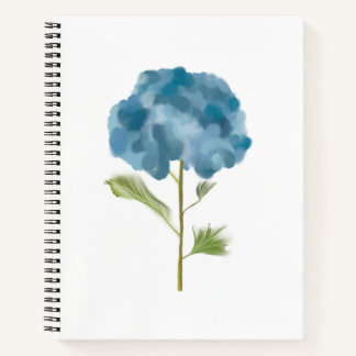 Hydrangea notebook