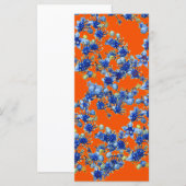 hydrangea orange and blue (Front/Back)