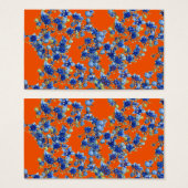 hydrangea orange and blue (Front & Back)