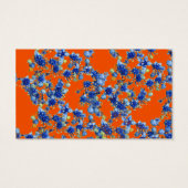 hydrangea orange and blue (Back)