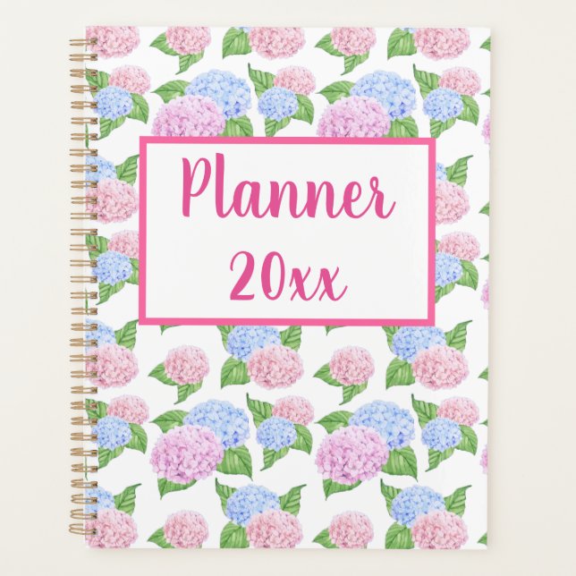 Hydrangea Pattern Planner (Front)
