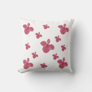 Hydrangea Petals Decorative Pillow – Elegant Flora