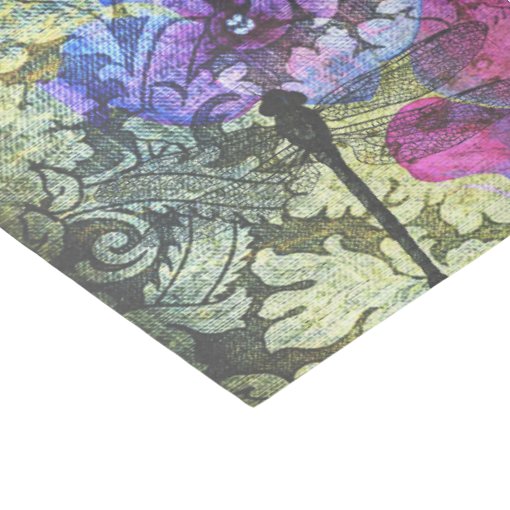 Hydrangea Petals Floral Ephemera Decoupage Tissue Paper Zazzle