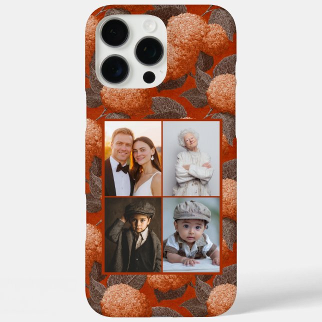 Hydrangea Photo Iphone Case For Bachelorette Party (Back)