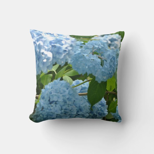 Hydrangea Pillow (Front)