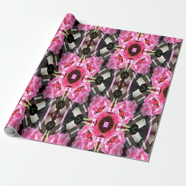 Hydrangea planes.... wrapping paper (Unrolled)