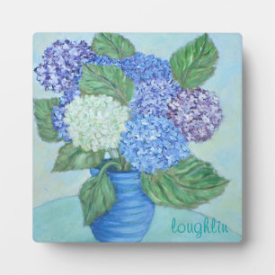 Hydrangea Plaque