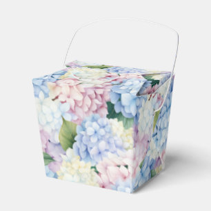 Hydrangea Print Party Treat Box