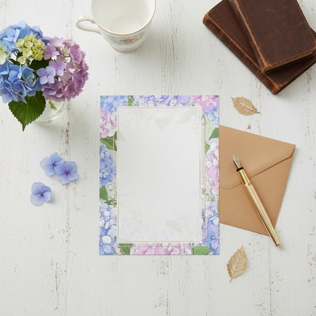 Hydrangea Reflections Paper (Hydrangea Reflections Paper)