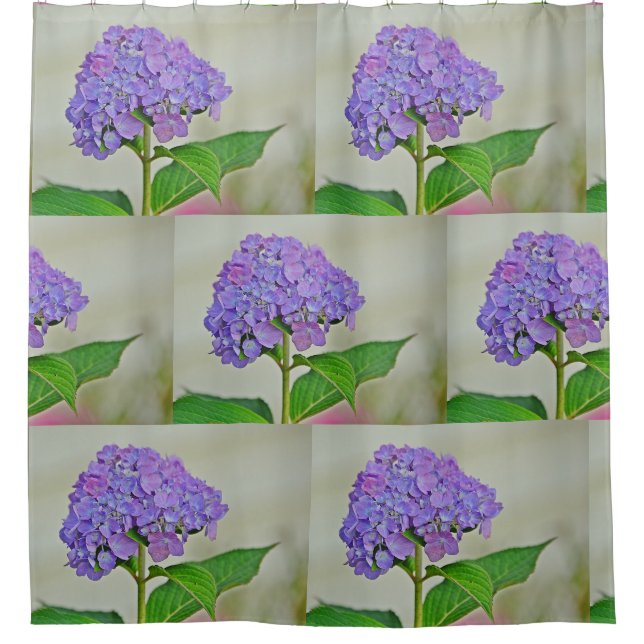 Hydrangea Shower Curtain (Front)