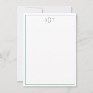 Hydrangea Stationary Notecard