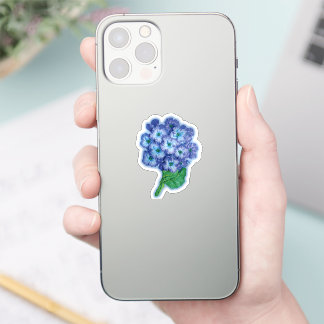 Hydrangea Stcker Sticker