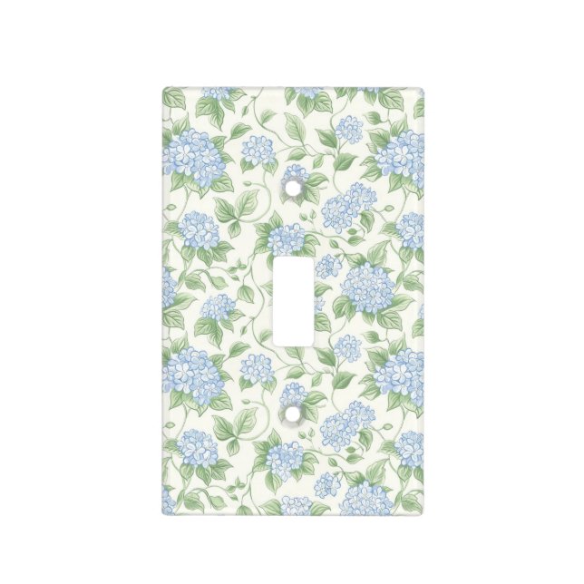 Hydrangea Switch Plate (Front)