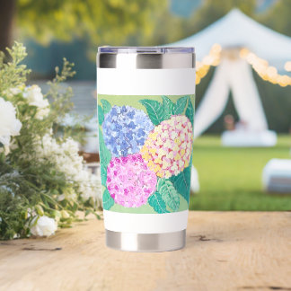 Hydrangea Symphony Insulated Tumbler