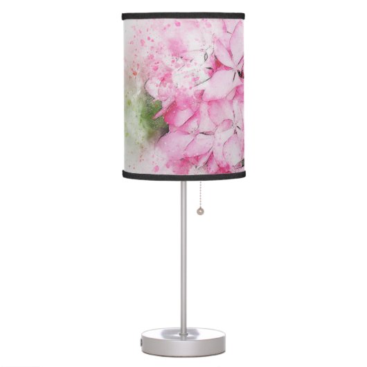 Hydrangea  table lamp (Left)
