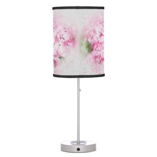 Hydrangea  table lamp (Back)