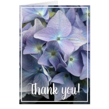 Hydrangea Thank You Card Hydrangea Thank You Card