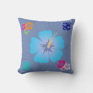 hydrangea throw pillow