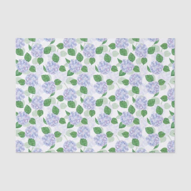 Hydrangea Tissue Paper (Front)