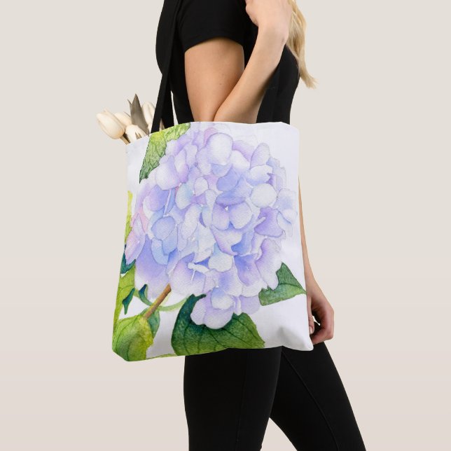 'Hydrangea' Tote Bag (Close Up)