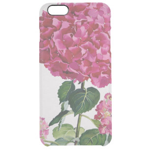 Hydrangea Clear iPhone 6 Plus Case
