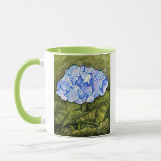 Hydrangea Watercolor Mug